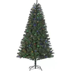 7.5 ft. Color-Changing Lit Spruce Christmas Tree
