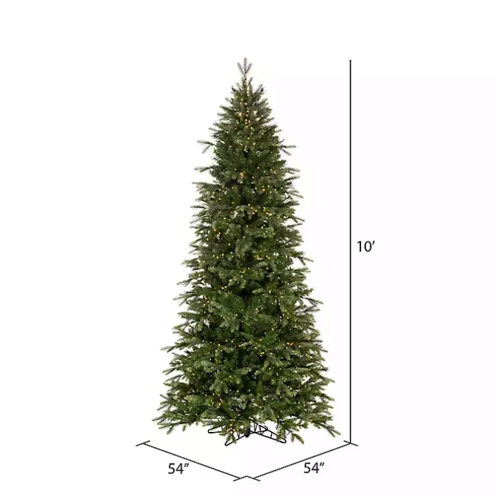 7.5 ft. LED Slim Douglas Fir Christmas Tree