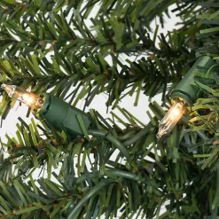 6 ft. Pre-Lit Clear Natural Alpine Christmas Tree