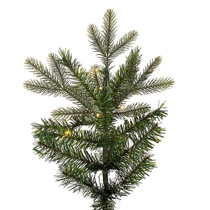 9 ft. Pre-Lit Douglas Fir Slim Christmas Tree