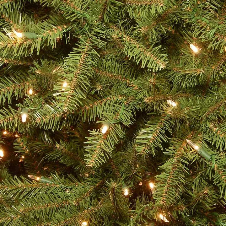 9 ft. Pre-Lit Dunhill Fir Hinged Christmas Tree
