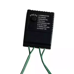 7 ft. Pre-Lit Green Santa Hat Christmas Tree
