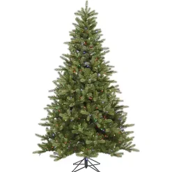 7.5 ft. Pre-Lit Multicolor Spruce Christmas Tree