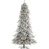 9 ft. Pre-Lit Pine Cone Covered Christmas Tree
