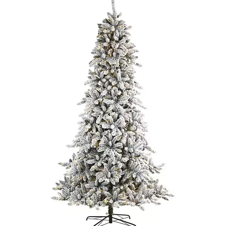 9 ft. Pre-Lit Pine Cone Covered Christmas Tree