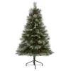 5 ft. Snowy Pine & Pinecones Christmas Tree