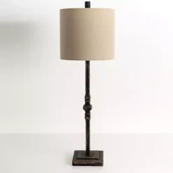 Abbott Antique Black Buffet Lamp