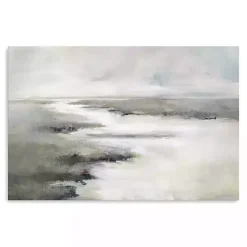 Abstract Marsh Canvas Art Print
