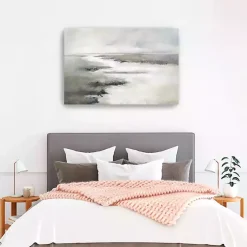 Abstract Marsh Canvas Art Print