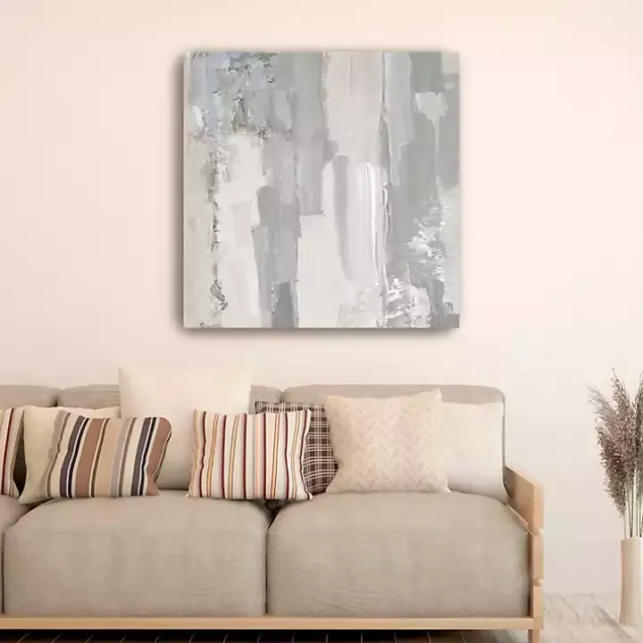Abstract Meadow Large Canvas Art Print