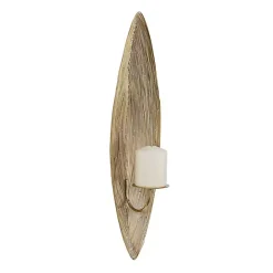 Adrienne Golden Steel Spiral Sconce