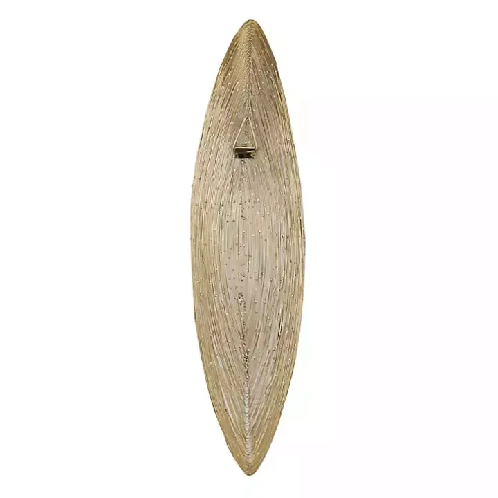 Adrienne Golden Steel Spiral Sconce