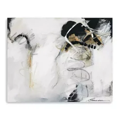 Against All Odds Abstract Canvas Art Print