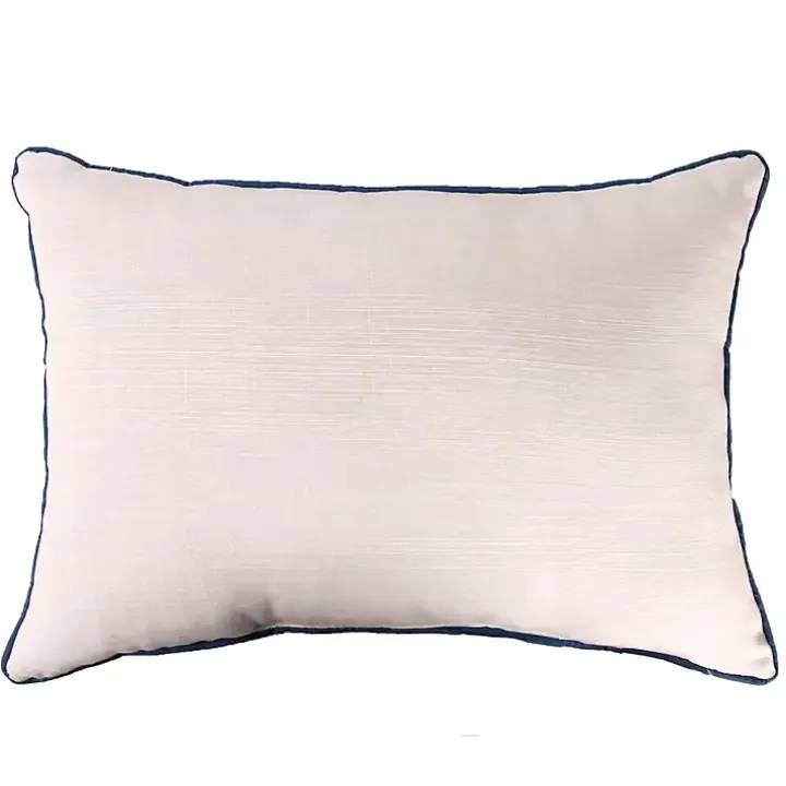 Ahoy Anchor Lumbar Pillow