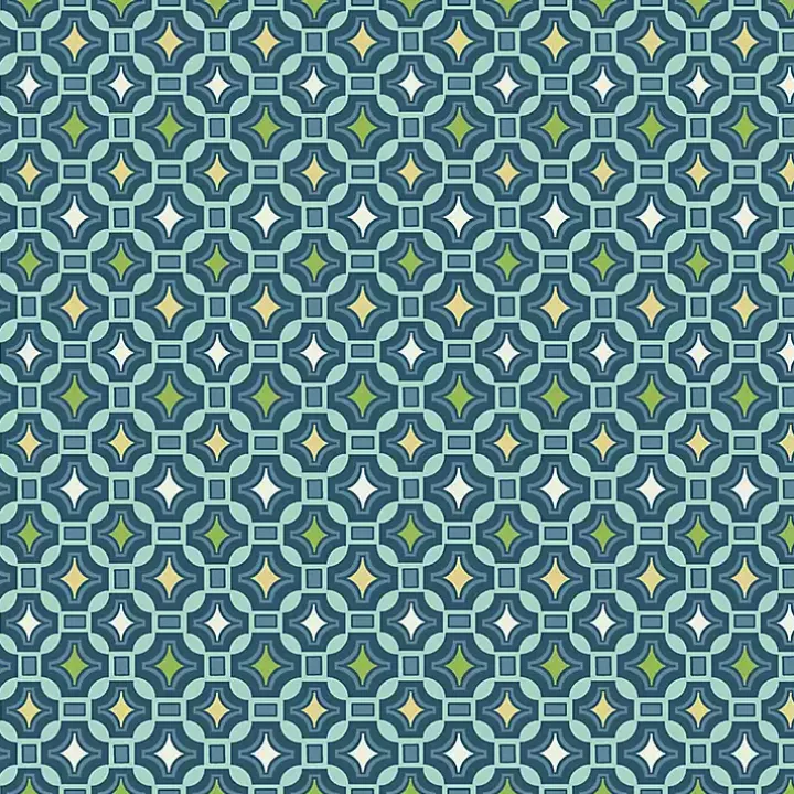 Alana Tile Luxe Outdoor Dining Chair Cushion