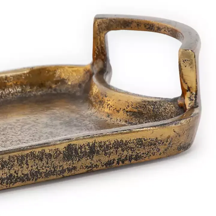 Alani Gold Metal Tray