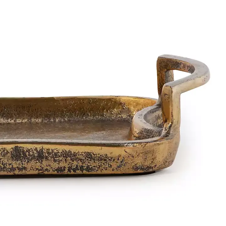Alani Gold Metal Tray