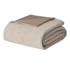 Alaya Ivory 3-pc. California King Waffle Duvet Set