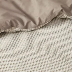 Alaya Ivory 3-pc. California King Waffle Duvet Set