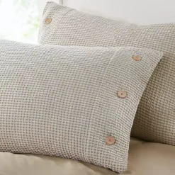 Alaya Tan 4-pc. Full/Queen Waffle Duvet Set