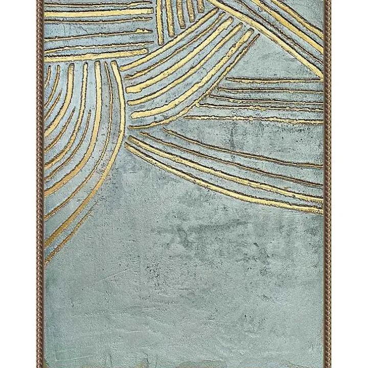 Ancient Gold Sun Canvas Art Print