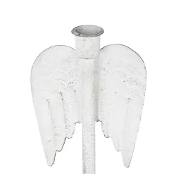 Angel Wing Taper Candle Holders, Set of 2