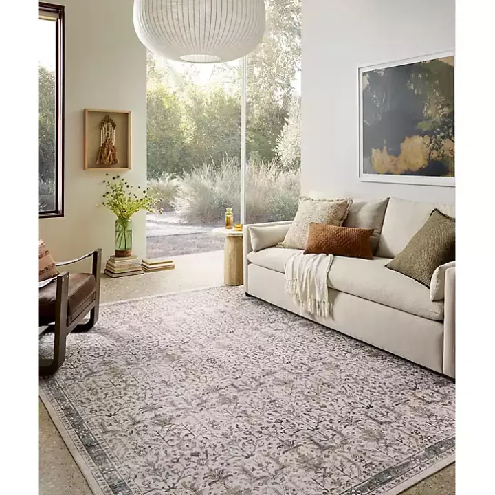 Anniston Ivory Stone Accent Rug, 2x4