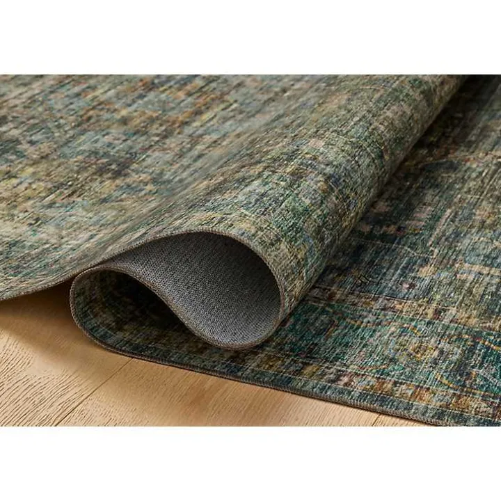 Anniston Vintage Blue Accent Rug, 2x4