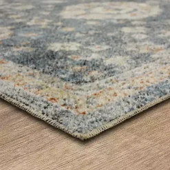 Anthracite Granary Floral Runner, 2x10