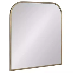Antique Brass Wide Arch Wall Mirror