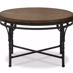 Antique Bronze Round Coffee Table