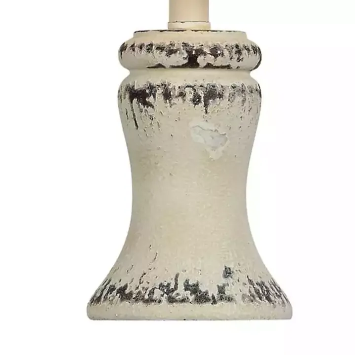 Antique Cream Bella Mini Lamps, Set of 2