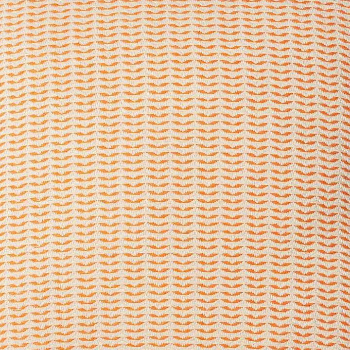Apricot Trapeze Organic Cotton Throw Pillow
