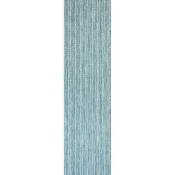 Aqua Intertwine Indoor/Outdoor Runner