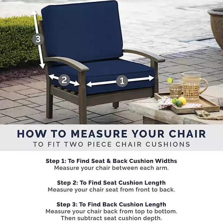 Aqua Leala Texture Outdoor Chaise Cushion