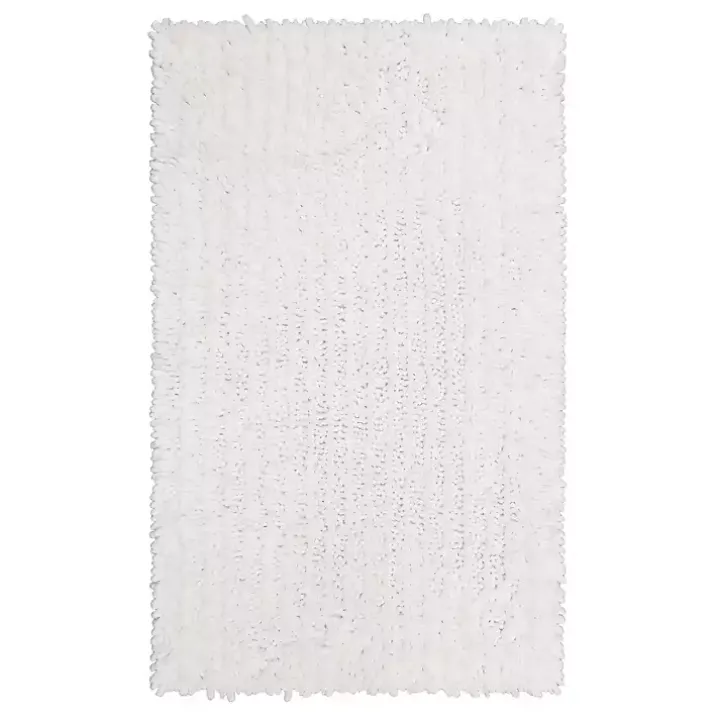 Arctic Lofty Pile Chenille Bath Mat, 34 in.