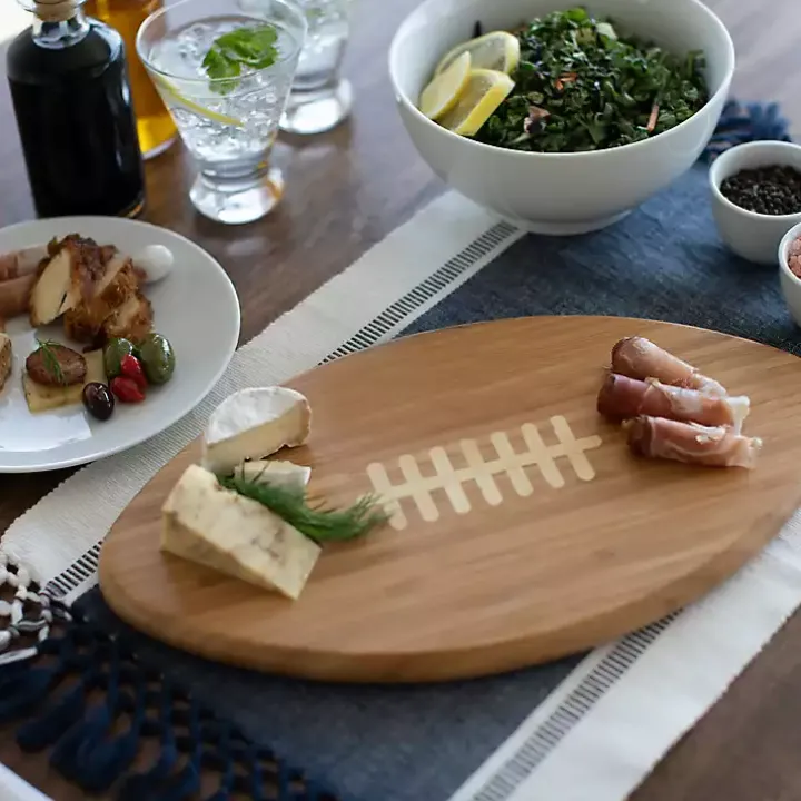 Atlanta Falcons Bamboo Football Cutting Board