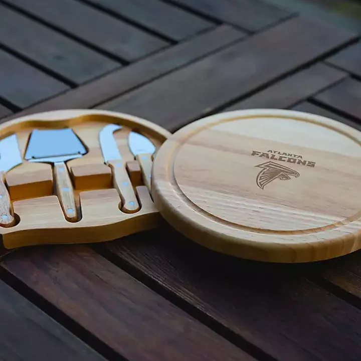 Atlanta Falcons Cheese Board and Tool Set