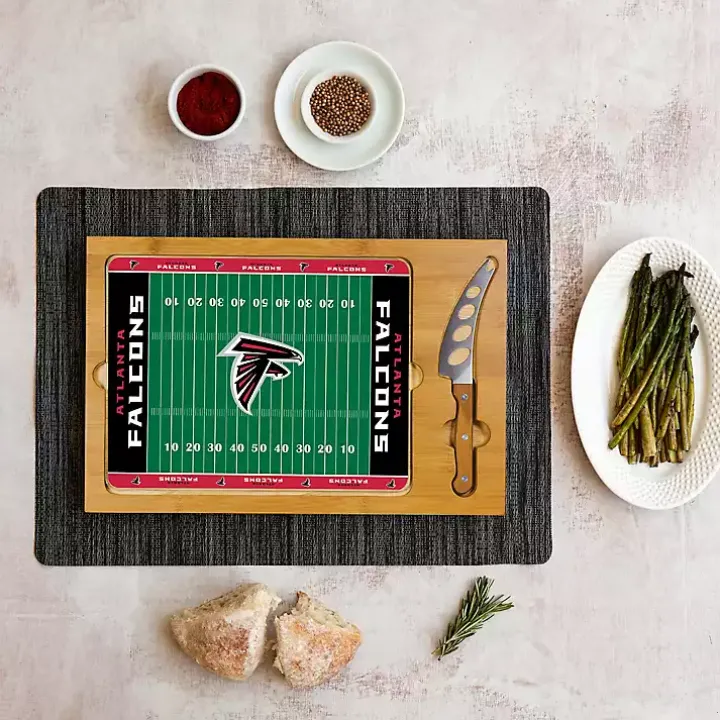 Atlanta Falcons Cutting Board & Knife Set