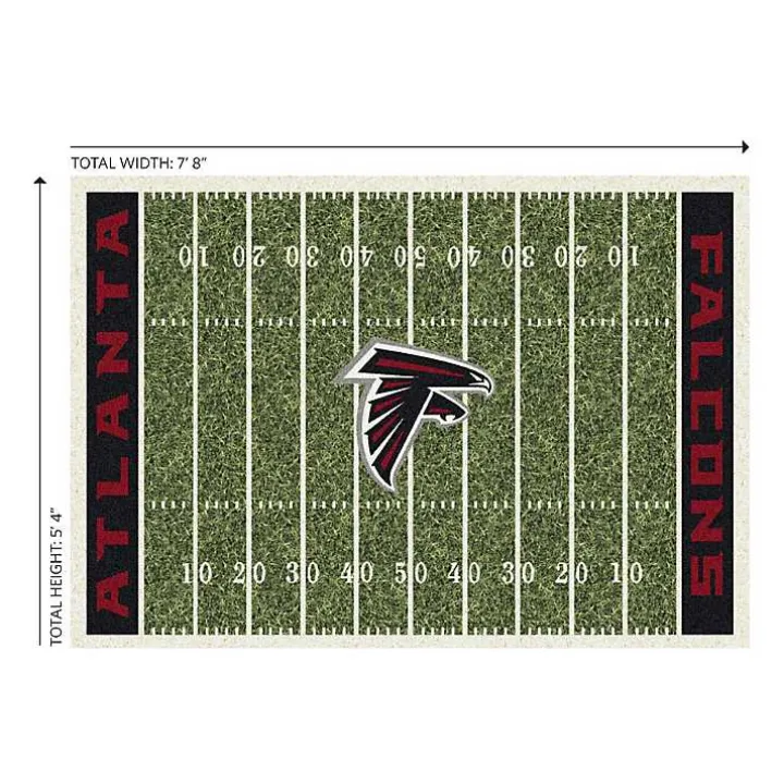 Atlanta Falcons Home Field Area Rug, 6x8
