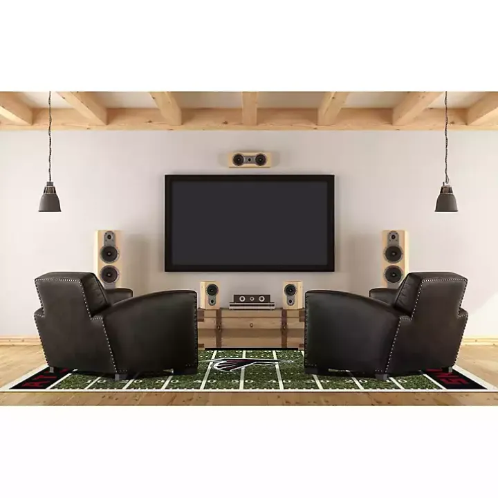 Atlanta Falcons Home Field Area Rug, 6x8