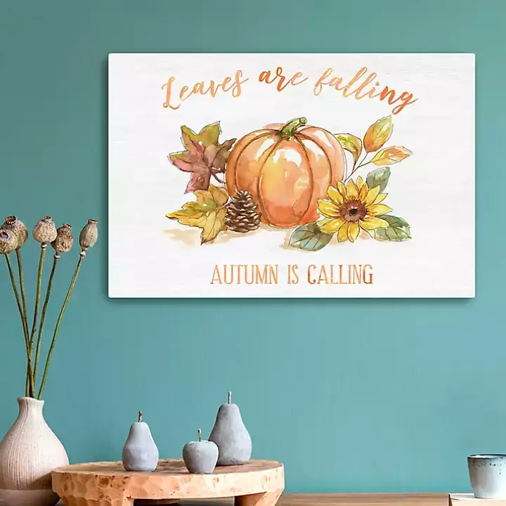 Autumn is Calling Canvas Art Print, 16x24