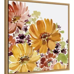 Autumn Joy Framed Canvas Art Print