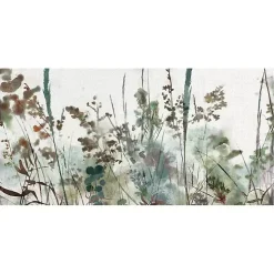 Autumn Reeds Panel Canvas Art Print