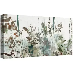 Autumn Reeds Panel Canvas Art Print