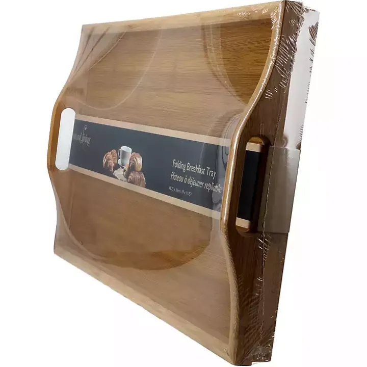 Bamboo Folding Tray