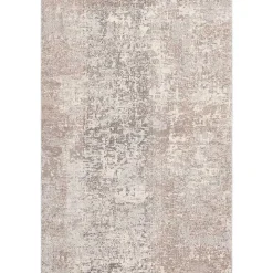 Beige Madison Abstract Area Rug, 5x7