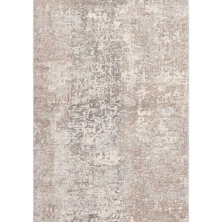 Beige Madison Abstract Area Rug, 5x7