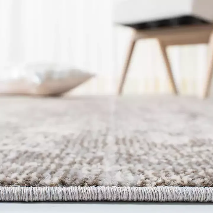 Beige Madison Abstract Area Rug, 8x10