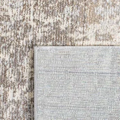 Beige Madison Abstract Runner, 2x8